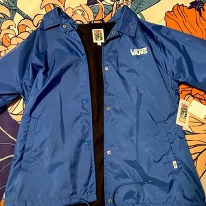 Urban Outfitters Vans Blue Skate Jacket | circa 2016 | size L | Never Worn (NWT)